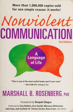 Nonviolent Communication: A Language of Life: Life-Changing Tools for Healthy Relationships cover