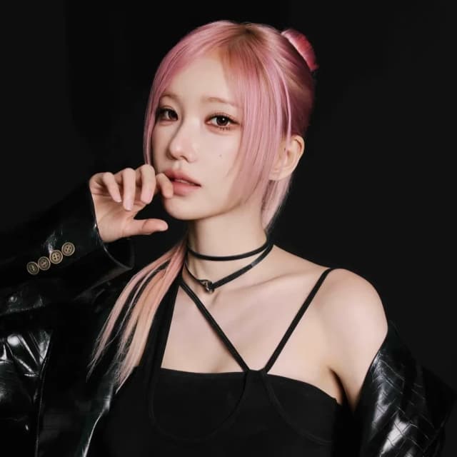Magenta portrait