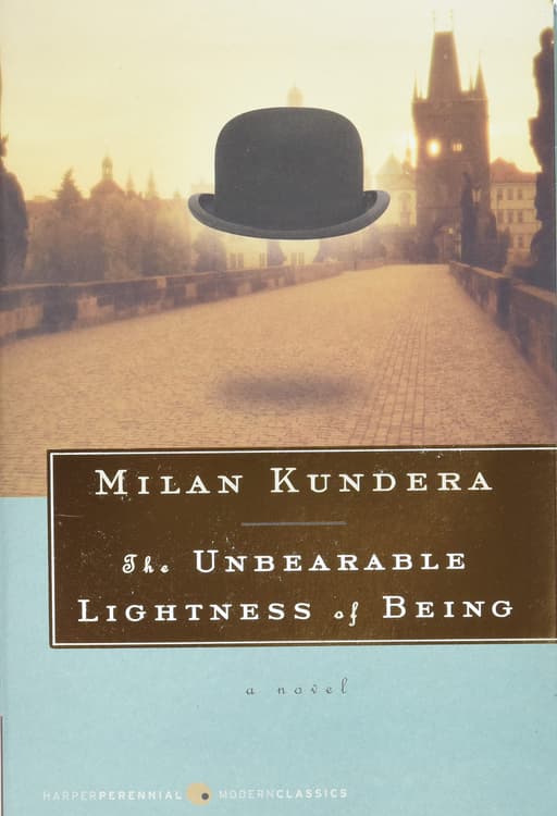 The Unbearable Lightness of Being cover
