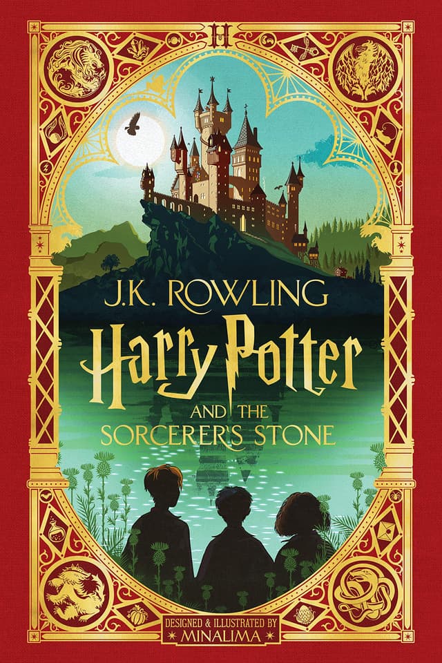 Harry Potter and the Sorcerer's Stone (MinaLima Edition) cover