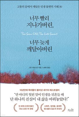 너무 빨리 지나가버린, 너무 늦게 깨달아버린 1 표지