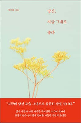 당신, 지금 그대로 좋다 표지