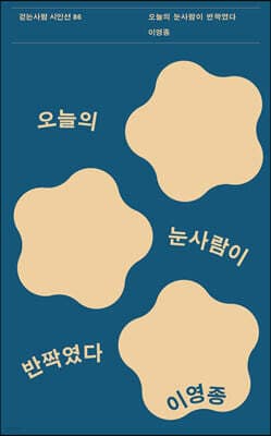 오늘의 눈사람이 반짝였다 cover