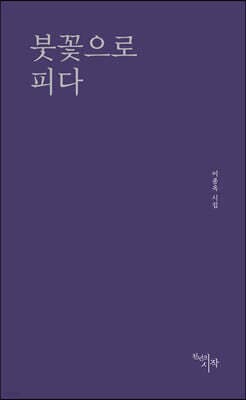 붓꽃으로 피다 표지