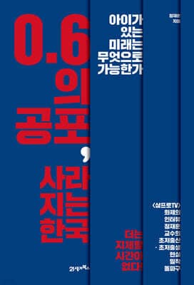 0.6의 공포, 사라지는 한국 표지