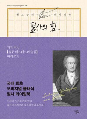 필사의 힘 : 괴테처럼 젊은 베르테르의 슬픔 따라쓰기 표지