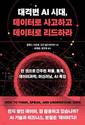 대격변 AI 시대, 데이터로 사고하고 데이터로 리드하라 표지