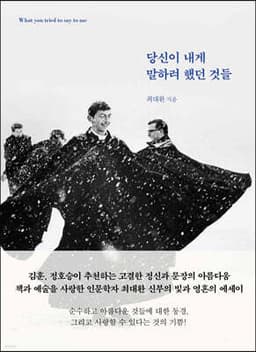 당신이 내게 말하려 했던 것들 표지