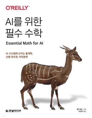 AI를 위한 필수 수학 표지