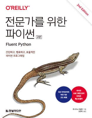 전문가를 위한 파이썬 표지
