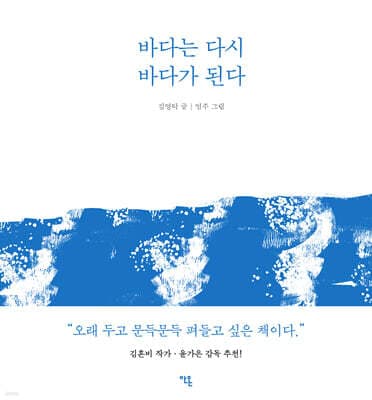바다는 다시 바다가 된다 표지