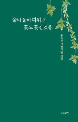 울며 울며 피워 낸 꽃도 꽃인 것을 표지