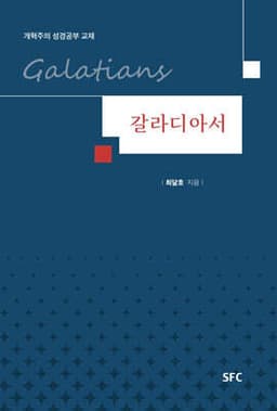 갈라디아서 개혁주의성경공부교재 cover