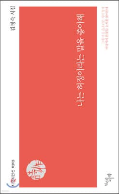 나는 허정이라는 말을 좋아해 표지