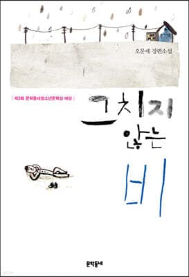 그치지 않는 비 표지