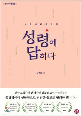 성령에 답하다 표지
