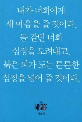 메시지 에스겔 (미니북) 표지