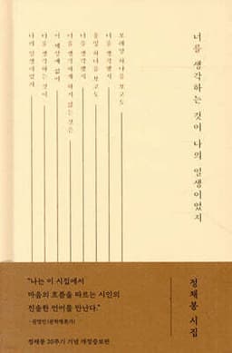 너를 생각하는 것이 나의 일생이었지 표지