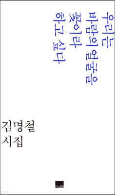 우리는 바람의 얼굴을 꽃이라 하고 싶다 표지